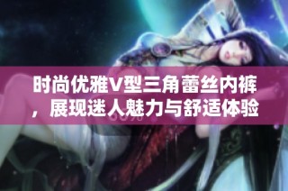 时尚优雅V型三角蕾丝内裤，展现迷人魅力与舒适体验