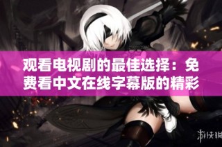 观看电视剧的最佳选择：免费看中文在线字幕版的精彩剧集
