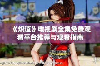 《炽道》电视剧全集免费观看平台推荐与观看指南