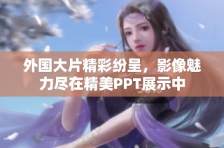外国大片精彩纷呈，影像魅力尽在精美PPT展示中