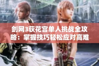 剑网3荻花宫单人挑战全攻略：掌握技巧轻松应对高难副本解析