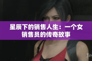 星辰下的销售人生：一个女销售员的传奇故事