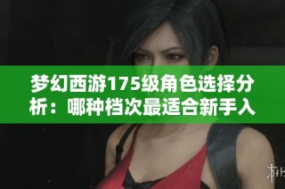 梦幻西游175级角色选择分析：哪种档次最适合新手入手