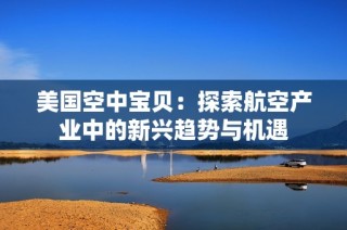 美国空中宝贝：探索航空产业中的新兴趋势与机遇