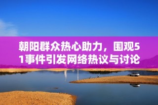 朝阳群众热心助力，围观51事件引发网络热议与讨论