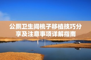 公厕卫生间桃子移植技巧分享及注意事项详解指南