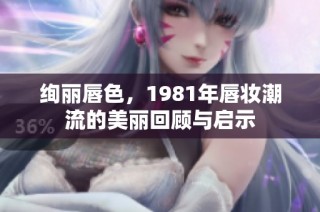 绚丽唇色，1981年唇妆潮流的美丽回顾与启示