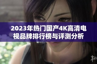 2023年热门国产4K高清电视品牌排行榜与评测分析
