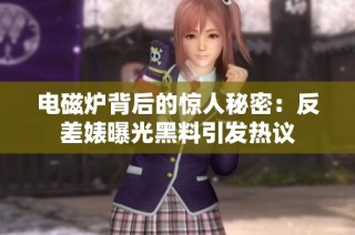 电磁炉背后的惊人秘密：反差婊曝光黑料引发热议