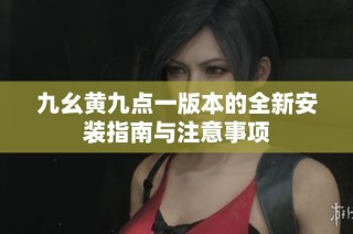九幺黄九点一版本的全新安装指南与注意事项