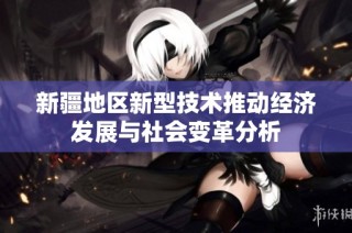 新疆地区新型技术推动经济发展与社会变革分析