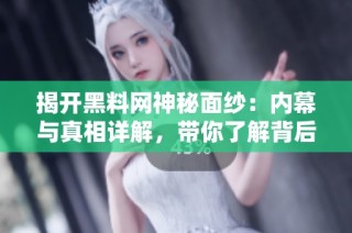 揭开黑料网神秘面纱：内幕与真相详解，带你了解背后的故事