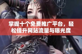 掌握十个免费推广平台，轻松提升网站流量与曝光度