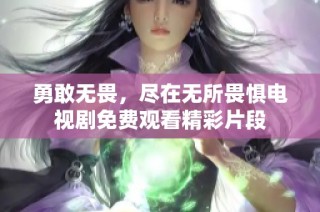勇敢无畏，尽在无所畏惧电视剧免费观看精彩片段
