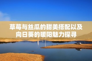 草莓与丝瓜的甜美搭配以及向日葵的暖阳魅力探寻