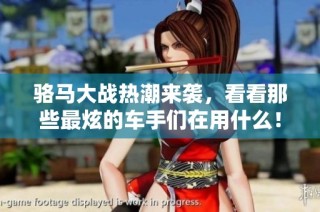 骆马大战热潮来袭，看看那些最炫的车手们在用什么！