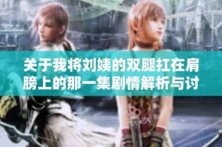 关于我将刘姨的双腿扛在肩膀上的那一集剧情解析与讨论