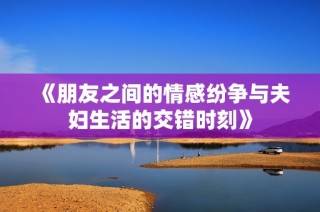 《朋友之间的情感纷争与夫妇生活的交错时刻》