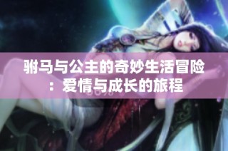 驸马与公主的奇妙生活冒险：爱情与成长的旅程