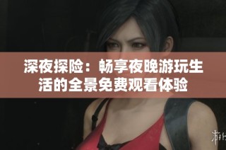 深夜探险：畅享夜晚游玩生活的全景免费观看体验