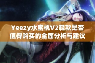 Yeezy水蜜桃V2鞋款是否值得购买的全面分析与建议