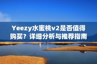 Yeezy水蜜桃v2是否值得购买？详细分析与推荐指南