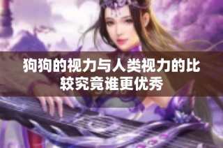 狗狗的视力与人类视力的比较究竟谁更优秀