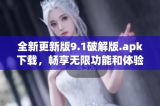 全新更新版9.1破解版.apk下载，畅享无限功能和体验