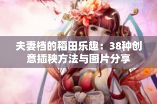 夫妻档的稻田乐趣：38种创意插秧方法与图片分享