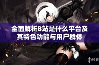 全面解析B站是什么平台及其特色功能与用户群体
