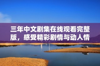 三年中文剧集在线观看完整版，感受精彩剧情与动人情感