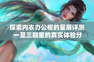 探索内衣办公柜的星辰评测 一至三颗星的真实体验分享
