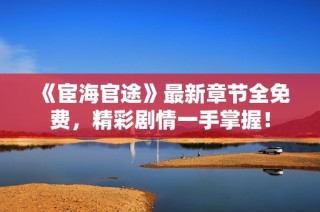 《宦海官途》最新章节全免费，精彩剧情一手掌握！