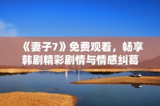 《妻子7》免费观看，畅享韩剧精彩剧情与情感纠葛