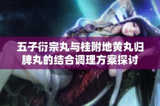 五子衍宗丸与桂附地黄丸归脾丸的结合调理方案探讨