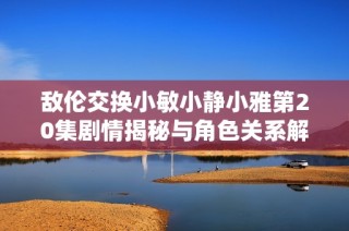 敌伦交换小敏小静小雅第20集剧情揭秘与角色关系解析