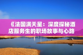 《法国满天星：深度探秘酒店服务生的职场故事与心路历程》