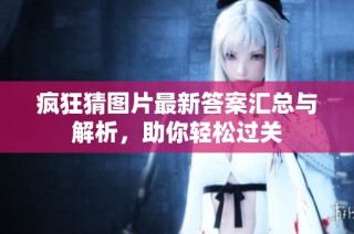 疯狂猜图片最新答案汇总与解析，助你轻松过关