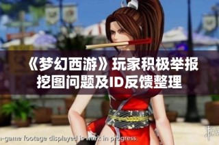《梦幻西游》玩家积极举报挖图问题及ID反馈整理