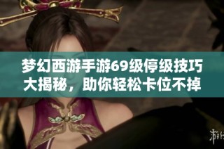 梦幻西游手游69级停级技巧大揭秘，助你轻松卡位不掉级