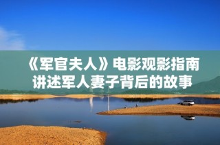 《军官夫人》电影观影指南 讲述军人妻子背后的故事与情感历程
