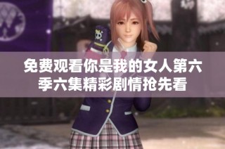 免费观看你是我的女人第六季六集精彩剧情抢先看