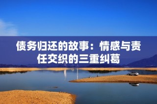 债务归还的故事：情感与责任交织的三重纠葛