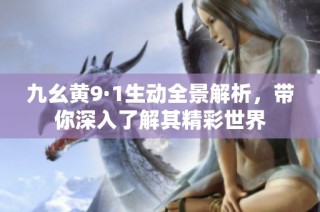 九幺黄9·1生动全景解析，带你深入了解其精彩世界