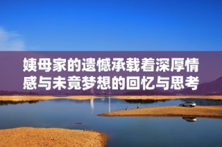 姨母家的遗憾承载着深厚情感与未竟梦想的回忆与思考