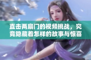 直击两扇门的视频挑战，究竟隐藏着怎样的故事与惊喜