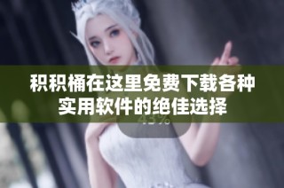 积积桶在这里免费下载各种实用软件的绝佳选择