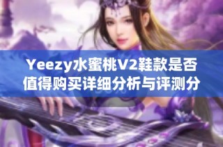 Yeezy水蜜桃V2鞋款是否值得购买详细分析与评测分享