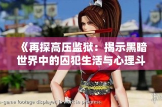 《再探高压监狱：揭示黑暗世界中的囚犯生活与心理斗争》