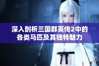 深入剖析三国群英传2中的各类马匹及其独特魅力